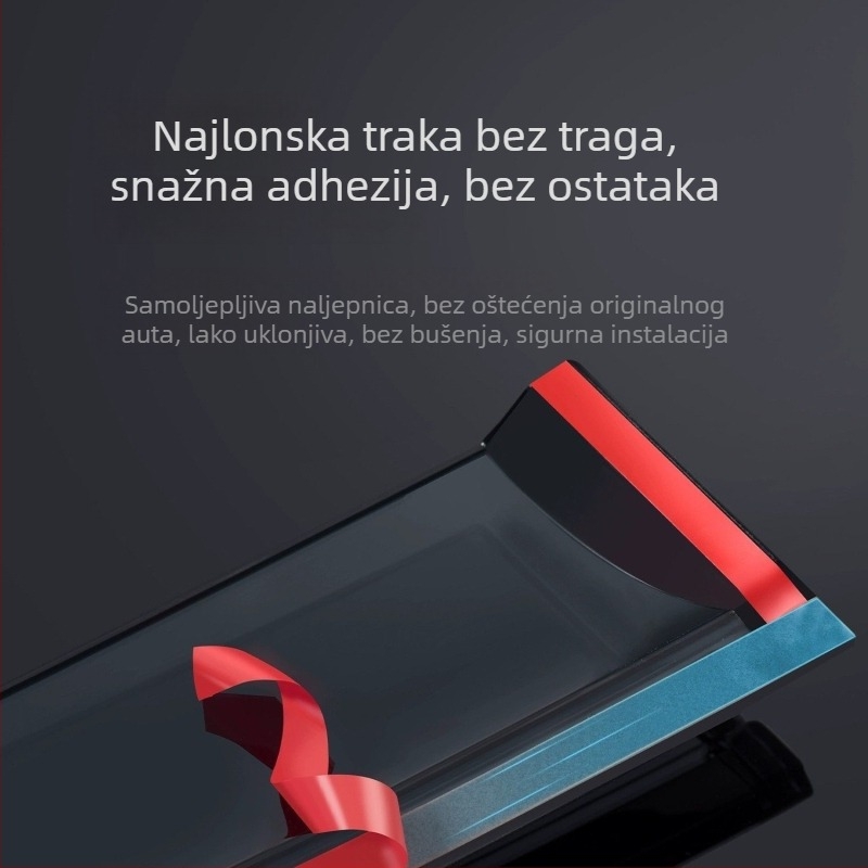 Haval H5 zaštitni kišni i sunčani štit za prozor – obrub tipa obrva, kompatibilan s automatskim mjenjačem, Ajxn/Jiaxin