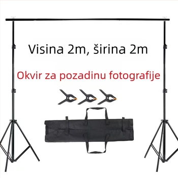 Pozadinski nosač – Metalni (Brand JS; Za fotografiranje odjeće)