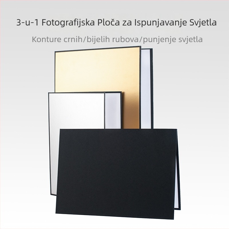 Pozadinska ploča za fotografiranje proizvoda – Eight Eyes Thickened Reflector, materijal Photography Jam