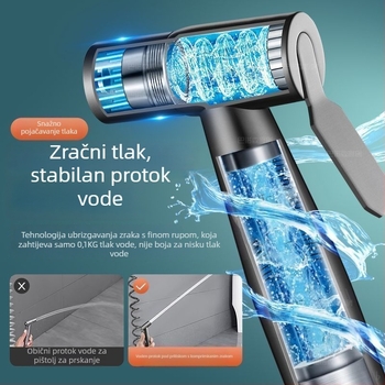 Električni vodovodni čep s keramičkim diskom ventila, bakreno tijelo, jednodijelni dizajn, premaz pečenog premaza, CE certifikat