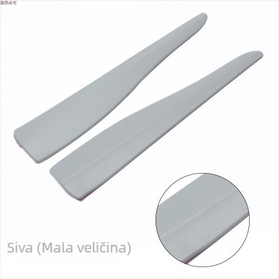 TM PVC zaštitna traka za prednji branik, protiv sudara, univerzalna za automobile, set od 2 komada