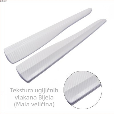 TM PVC zaštitna traka za prednji branik, protiv sudara, univerzalna za automobile, set od 2 komada