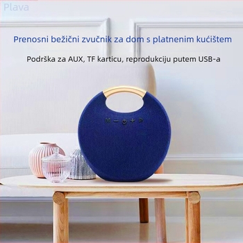 Bluetooth zvučnik s ugrađenom baterijom, prijenosni — 5W, 100 Hz–20 kHz, IPX2