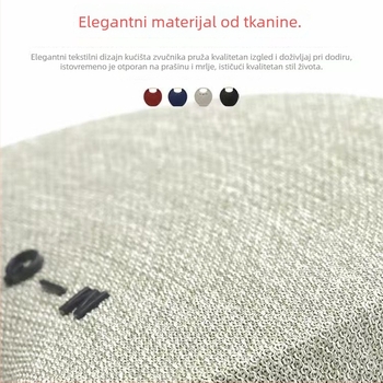 Bluetooth zvučnik s ugrađenom baterijom, prijenosni — 5W, 100 Hz–20 kHz, IPX2