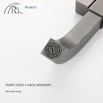 HRL2258 Bakar zidni slavina za umivaonik, jedinstveno hladno, 20 mm ulaz/izlaz