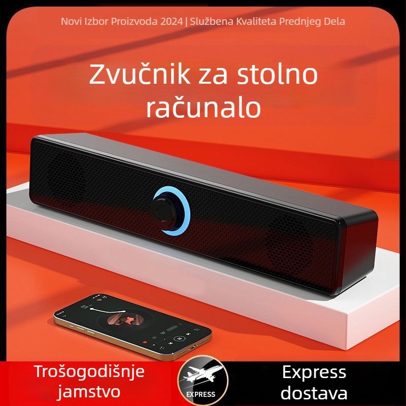 Računalni zvučnici Bluetooth, 2 zvučnika, raspon frekvencija 100 Hz-20 kHz, SNR >=70 dB, IPX5 vodootpornost