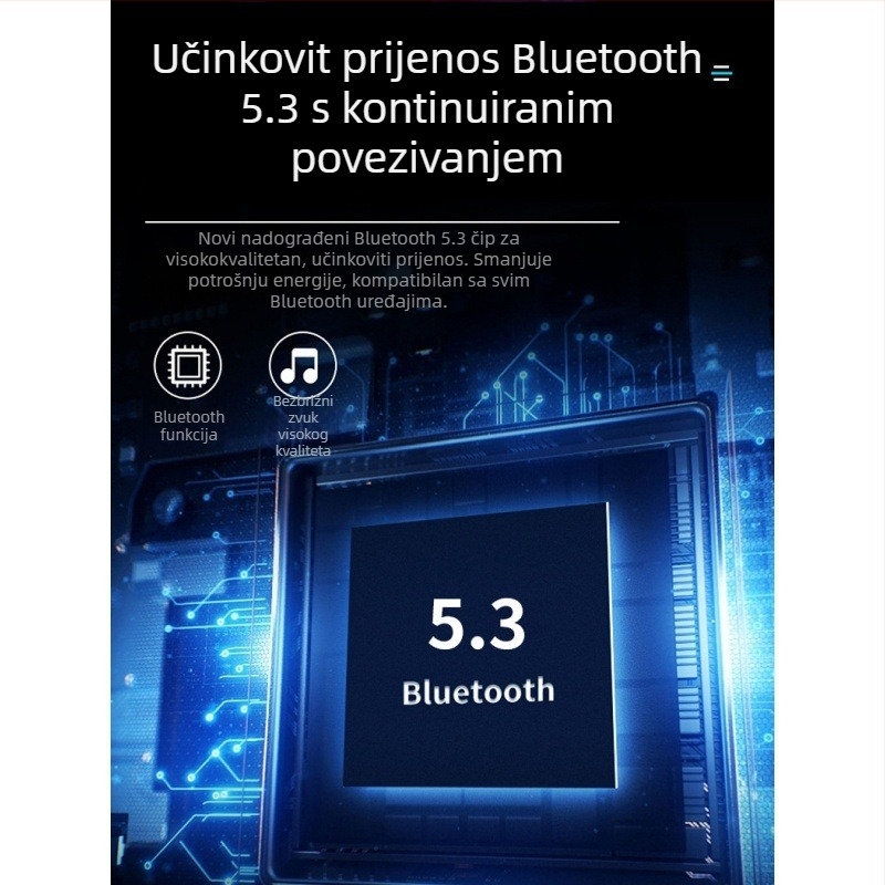 Računalni zvučnici Bluetooth, 2 zvučnika, raspon frekvencija 100 Hz-20 kHz, SNR >=70 dB, IPX5 vodootpornost