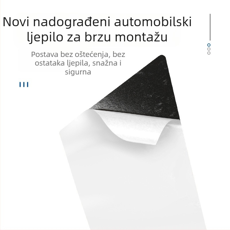 Karbonska folija za srednji B-stupac vrata za Dodge 10-16 Feiyue