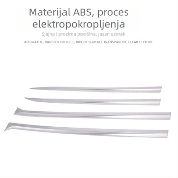 ABS dekorativna bočna traka za Toyota Alfa/Wilfa (2015-2023) – zaštita vrata i pragova