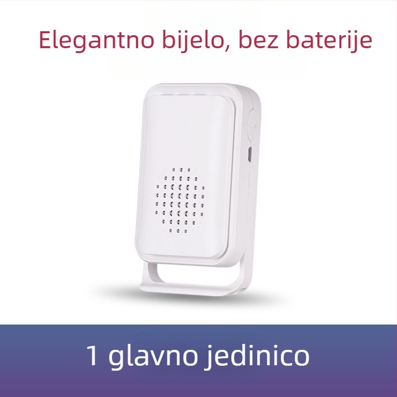 Bežični zvonac za vrata s IR senzorom, napajanje baterijom/USB, 3.6V, 30 tonova zvuka, model 20RPro3