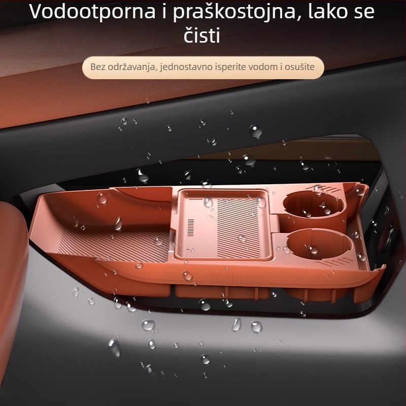 Geely Galaxy E5 Silikonska kutija za pohranu ispod središnje konzole, vodootporan dio unutarnje opreme automobila