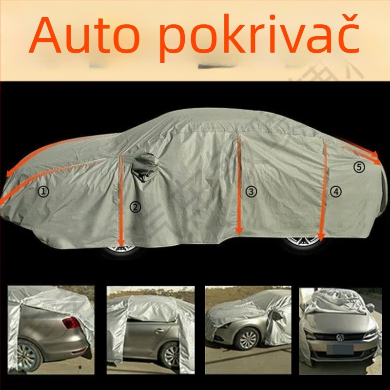 Pokrov za maskiranje boje automobila, od Oxford tkanine, ponovno upotrebljiv, antistatičan, za SUV i sedan modele