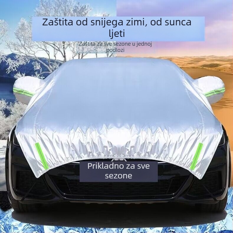 Polovni pokrov za automobil - Oxford platno, bez prilagodbe, kompatibilan s drugim modelima, Marka: Druga