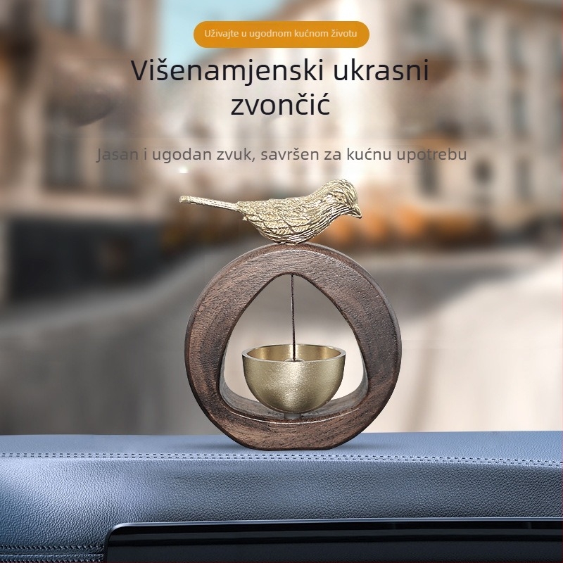 Metalni privjesak zvona za vrata – kućni dodatak, dar za vjenčanje, rođendan i novi dom