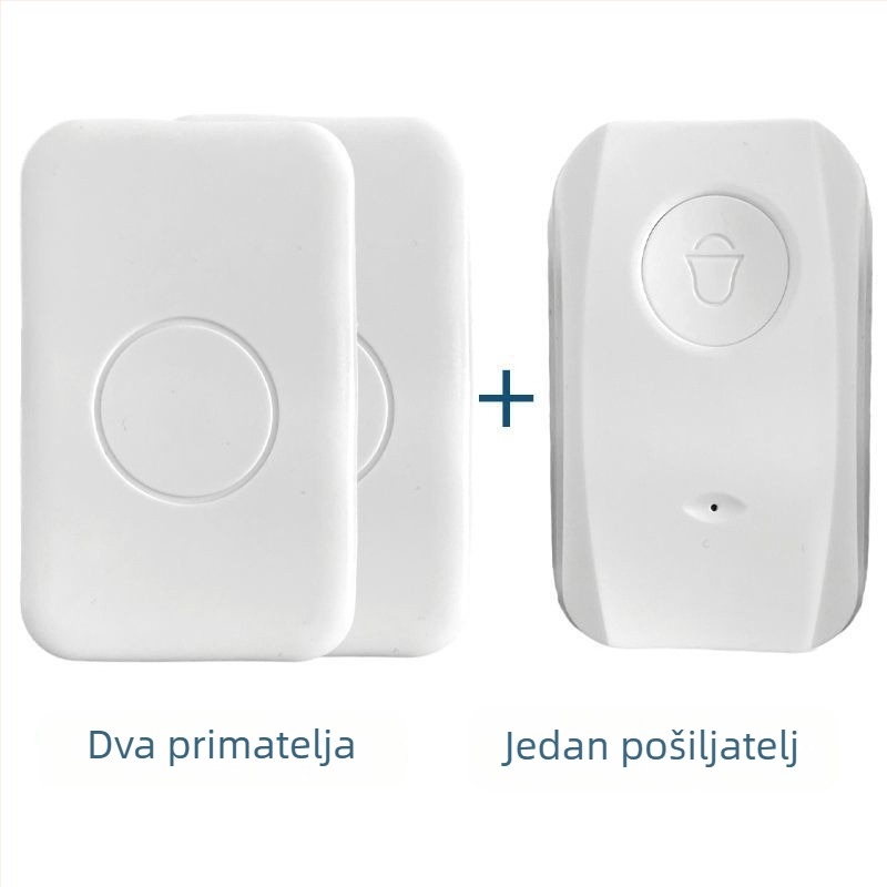 Type 118 bežični kućni zvon, dug domet, glasno zvonjenje, pager za starije osobe
