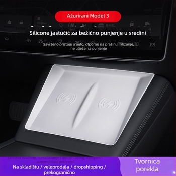 Unutarnja folija za središnju konzolu Tesla Model Y i Model 3 – ljepiljna montaža, PP materijal