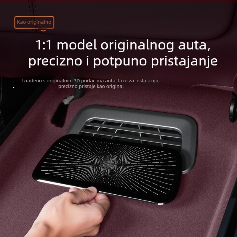Zaštitni poklop za ispušni otvor automobila – nehrđajući čelik, prašno-otpornost i sprječavanje blokiranja, prilagodba i ispis loga dostupni