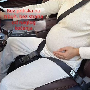 Automobilski pojas za trudnice – podrška za trbuh, zaštita od udara tijekom vožnje u kasnoj trudnoći