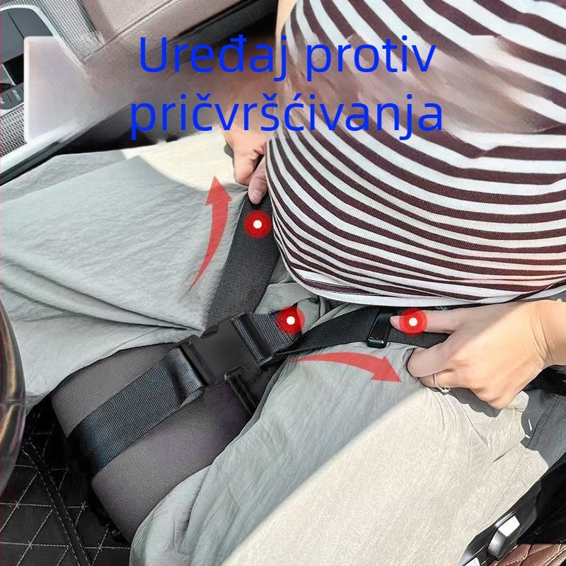 Automobilski pojas za trudnice – podrška za trbuh, zaštita od udara tijekom vožnje u kasnoj trudnoći
