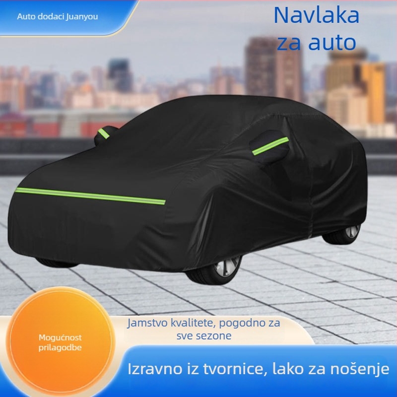 Pokrov za automobil od Oxford materijala, univerzalni za sve sezone, prilagodljiv, Juan Hao