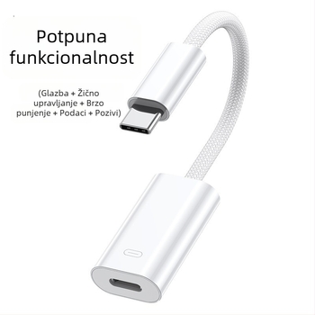 Type-C na Lightning adapter kabel za Apple iPhone 15/16
