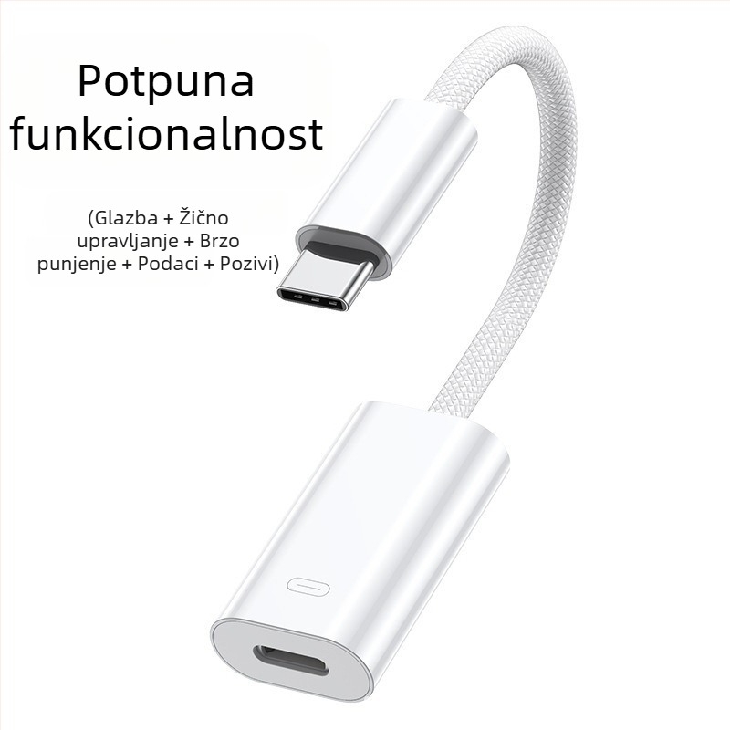 Type-C na Lightning adapter kabel za Apple iPhone 15/16