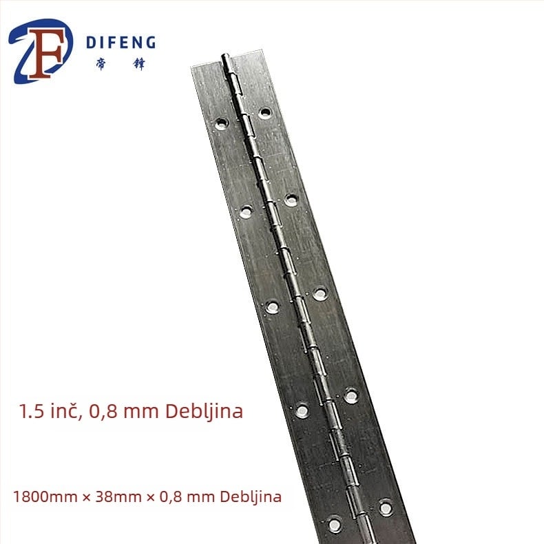 Piano šarka od nehrđajućeg čelika, H-oblik, brušeni završetak, model: Stainless steel hinge, marka: Di Feng Hardware