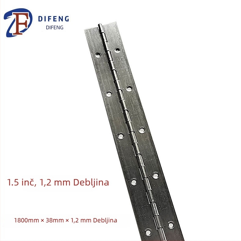 Piano šarka od nehrđajućeg čelika, H-oblik, brušeni završetak, model: Stainless steel hinge, marka: Di Feng Hardware