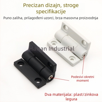Panta za vrata ormarića i prozora, cinkova zlitina, HL2620, uobičajeni debeli panta, elektroplatirani završetak, Sea tan