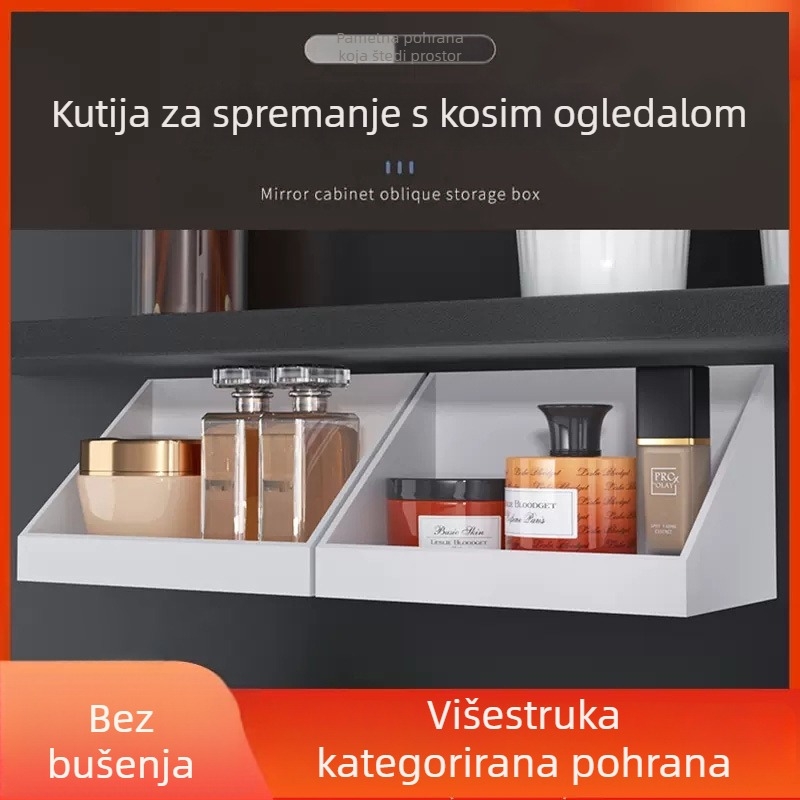 Plastična kutija za skladištenje kozmetike za kupaonicu, japanski stil, General model, marka Initial Benefit