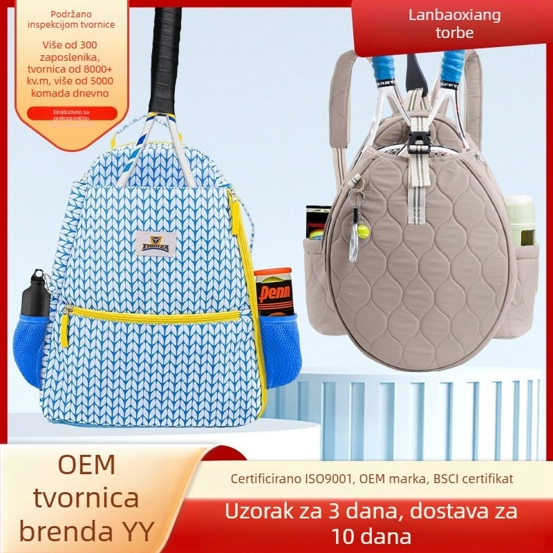 Sportski ruksak za badminton — unisex, torba preko ramena, vodootporan, Oxford platno