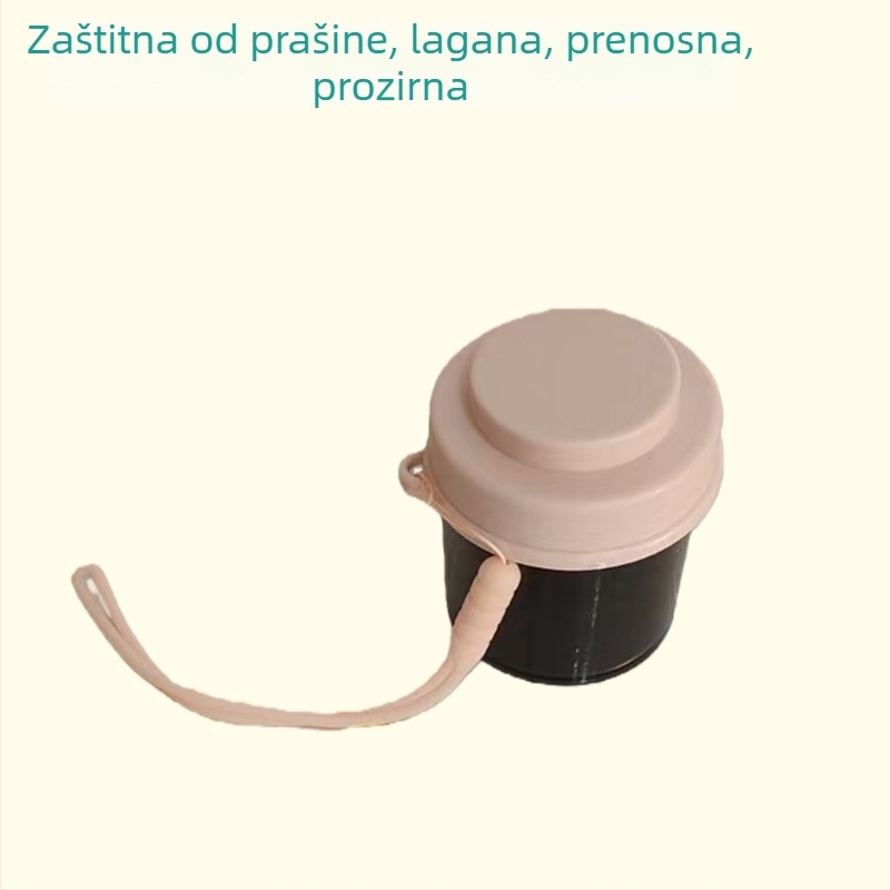 Prijenosna kutija za lijekove s podijeljenim pretincima, okretni poklopac, ABS materijal, otpornost na prašinu, 7 dana u tjednu, 3 obroka dnevno