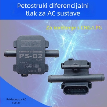 Senzor diferencijalnog tlaka za LPG/CNG vozni plin sustav, model D06 AC300, 4-vodični / 5-vodični
