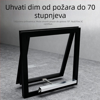 Tuozhida električni otvarač prozora, aluminijska legura, moderni minimalistički stil, za prozore