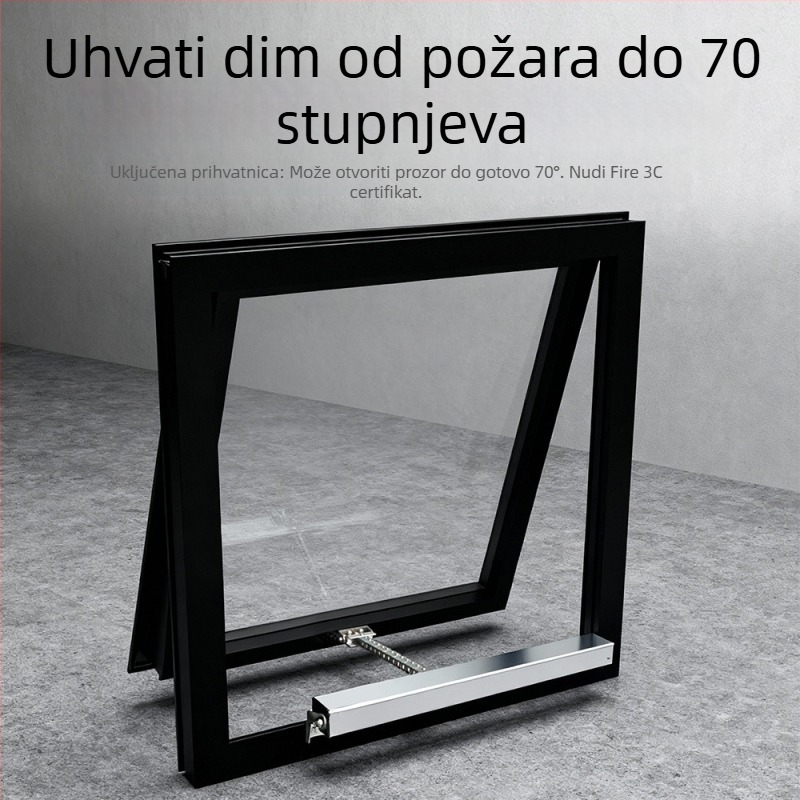 Tuozhida električni otvarač prozora, aluminijska legura, moderni minimalistički stil, za prozore