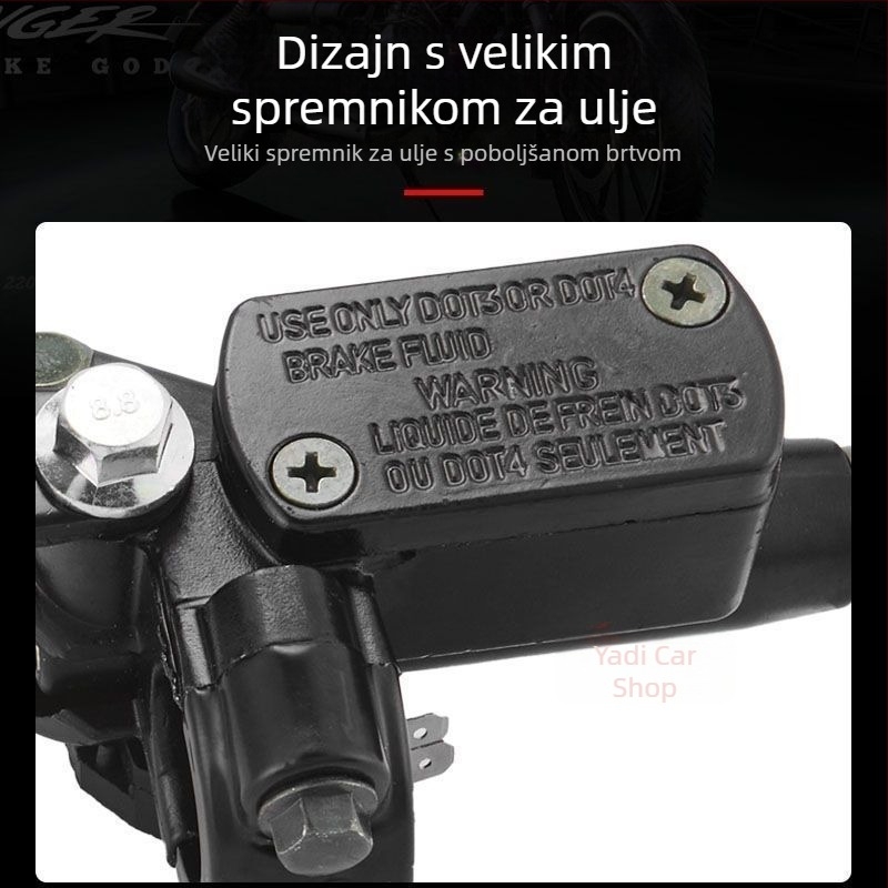 Hydraulična pumpa diskovih kočnica — univerzalna za električna vozila, prednja i stražnja, lijeva i desna