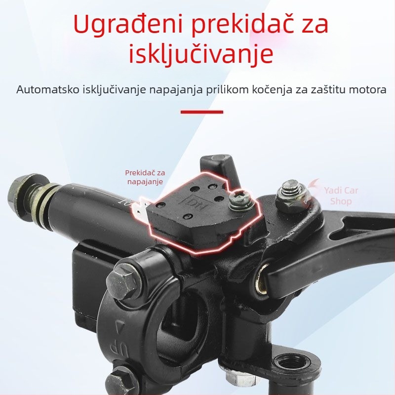 Hydraulična pumpa diskovih kočnica — univerzalna za električna vozila, prednja i stražnja, lijeva i desna