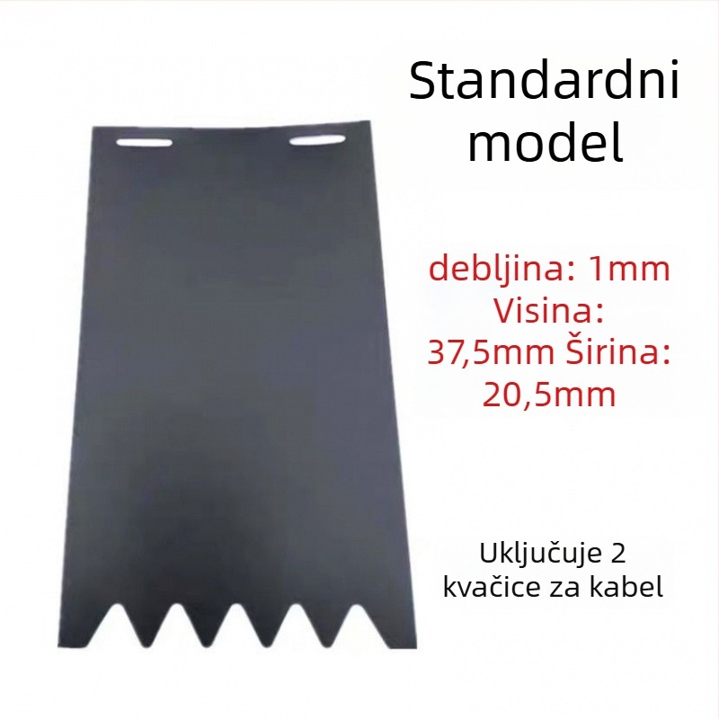 Stražnji blatnik kotača, univerzalni, prošireni i debeli, za motocikle, električna vozila i tricikle