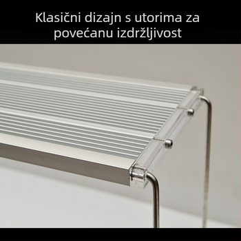 LED lampica za akvarij s biljkama, potpuno spektrum, nosač, 12W