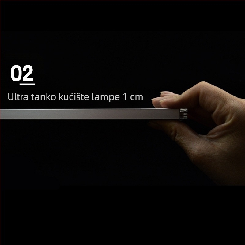 LED lampica za akvarij s biljkama, potpuno spektrum, nosač, 12W