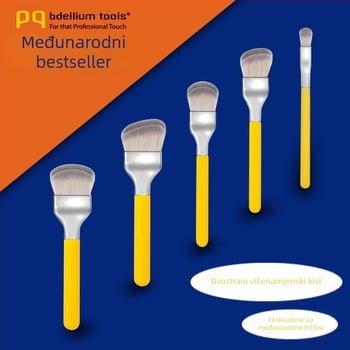 Dvostruka četkica za fondan puder – ne upija prašak i ne lijepi prašak, model BD, tip: četka za šminku, rok trajanja 3 godine, pogodno za sve tipove kože