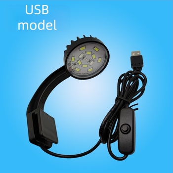 Klipno LED svjetlo za akvarij, visoka osvijetljenost, 5W, ABS, 0,15 kg