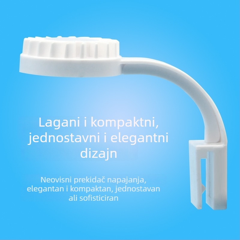Klipno LED svjetlo za akvarij, visoka osvijetljenost, 5W, ABS, 0,15 kg