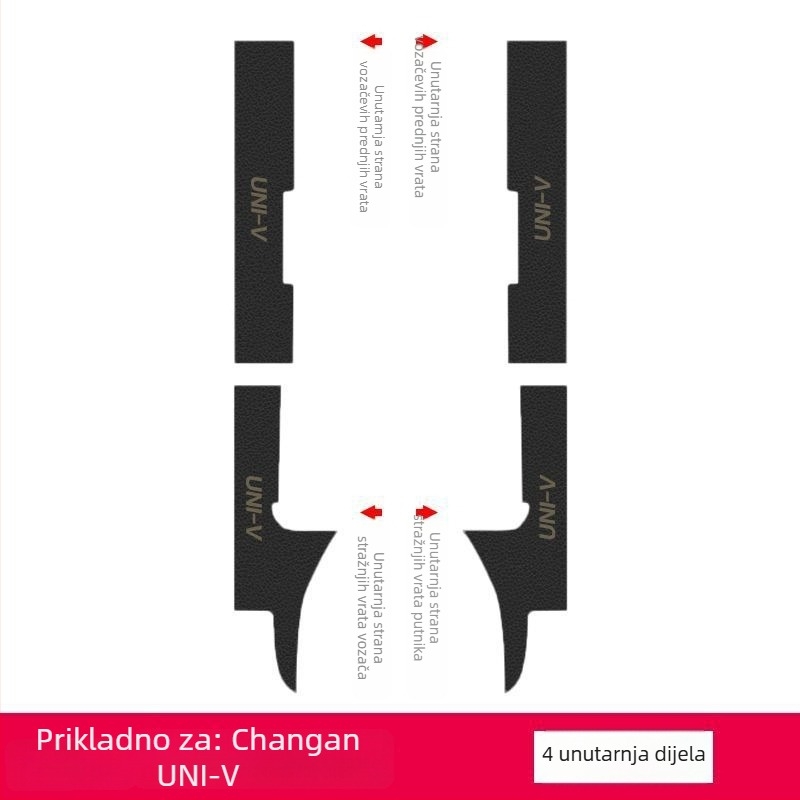 Changan Univ zaštitnik praga automobila s ulaznim pedalom – zaštita od ogrebotina i sudara – auto dekorativni dodatak