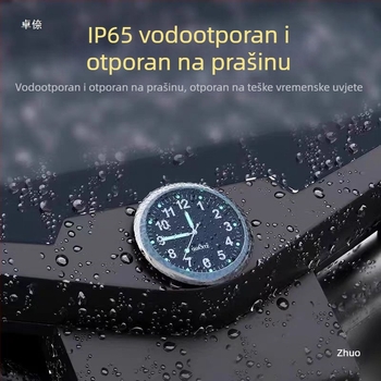 Vremenski sat za električno vozilo s podesivim kutem prikaza, vodootporan prikaz na instrument tabli