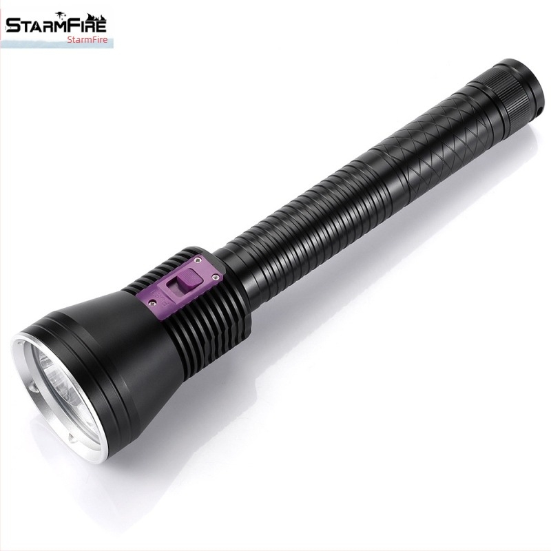 P730L potapljačka svjetiljka, visoko sna LED do 8000 lumena, magnetski prekidač, kućište od aluminijske legure, 50W, domet 200–500 m