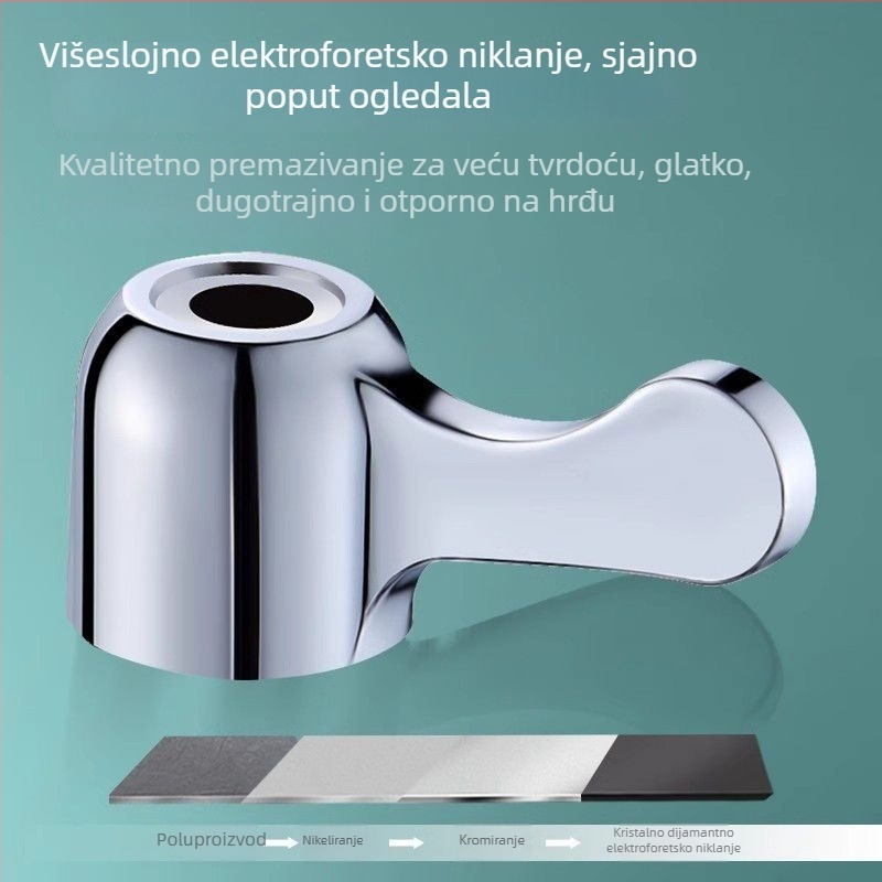 Pribor za popravak ručice slavine - ABS materijal, Boonen, moderni minimalistički stil
