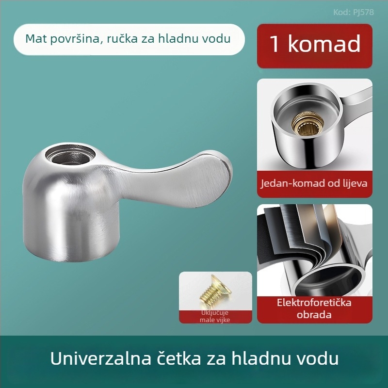 Pribor za popravak ručice slavine - ABS materijal, Boonen, moderni minimalistički stil