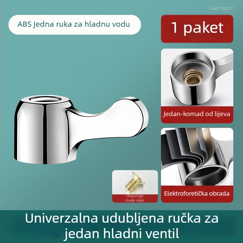 Pribor za popravak ručice slavine - ABS materijal, Boonen, moderni minimalistički stil