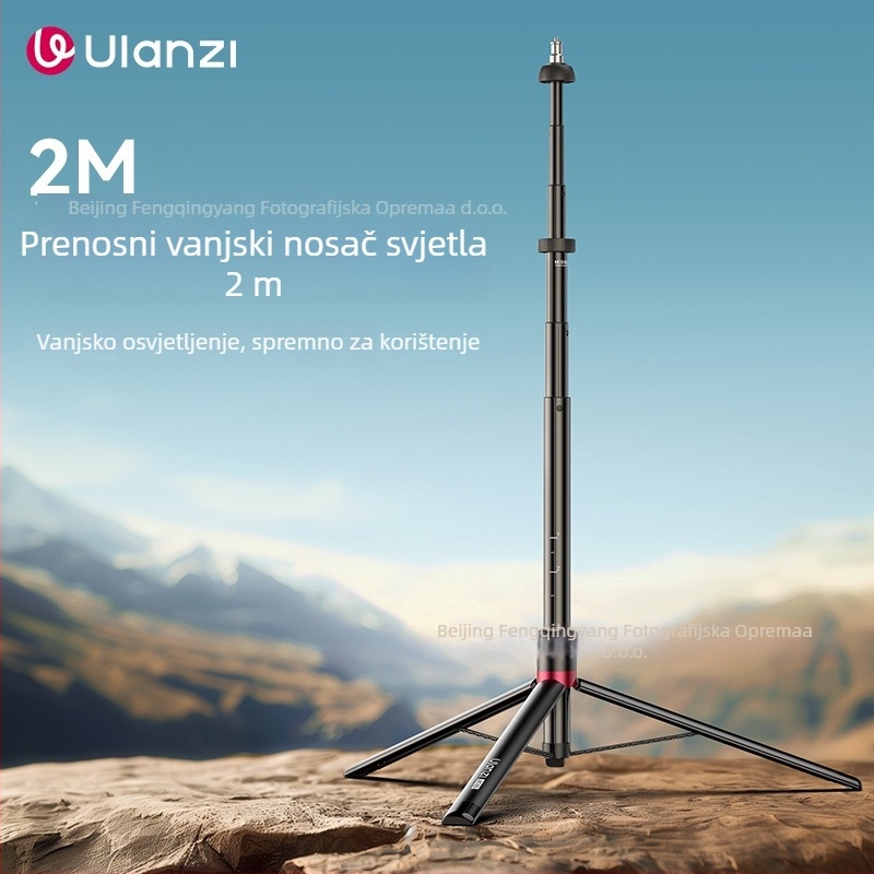 Prijenosni foto-stativ s rolnim sustavom za mobitel — aluminijska zlitina, nosivost 2–5 kg, pločica brzog otpuštanja, bez PTZ